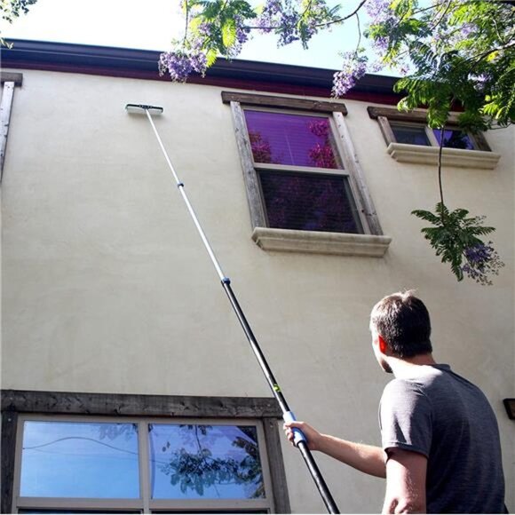 6.5-to-18 Foot Telescopic Extension Pole (25 Ft Reach) pole only - Picture 4 of 7